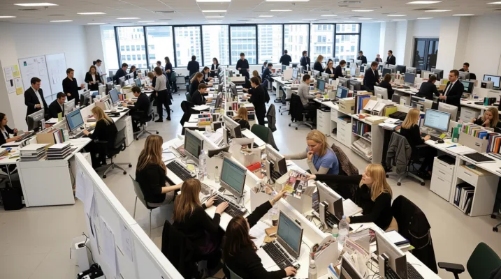 The Open Plan Office Nightmare - Distraction