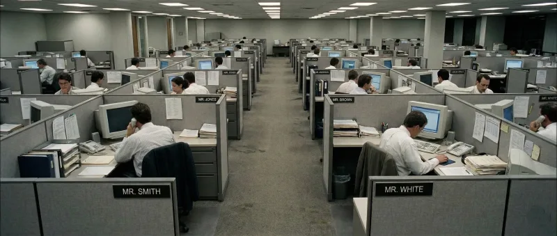 Action Office 1990s cubicle design
