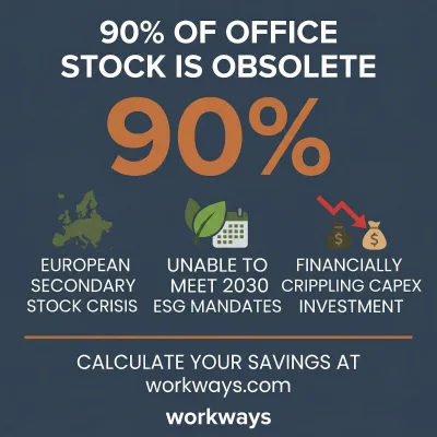 90% of Office Stock is Obsolete