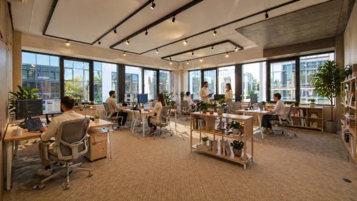 Custom Design Offices Workways Brussels Airport